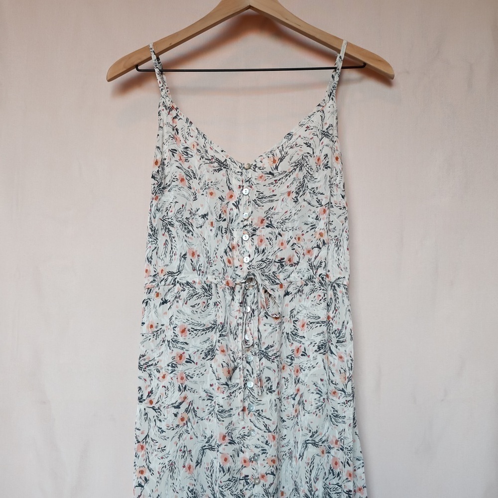 Floral high-low midi dress - Picture 3 of 4